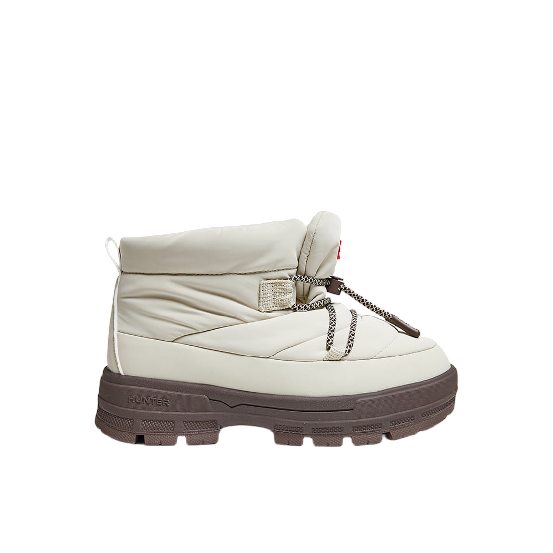 HDWK103FBZ-SFD (W) Hunter Explorer On Puffer Lace Up Bootie Soft Sand