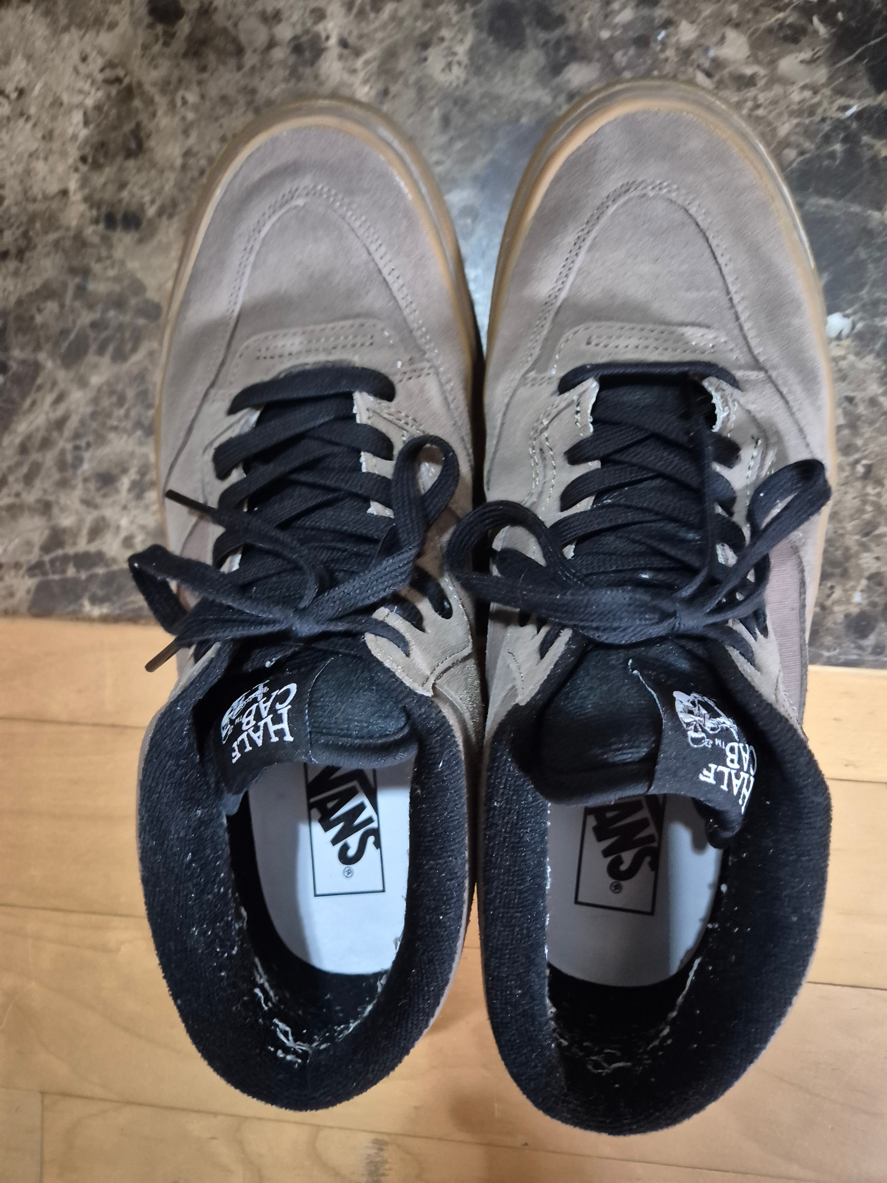 Vans Half Cab 33 DX Anaheim Factory OG Smoke Black 착용 스타일
