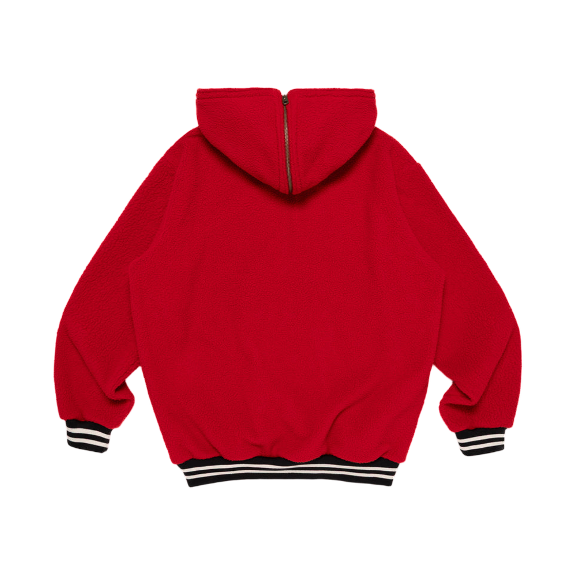 휴먼 메이드 하프집 플리스 풀오버 레드(Human Made Half-Zip Fleece Pullover Red) - 2