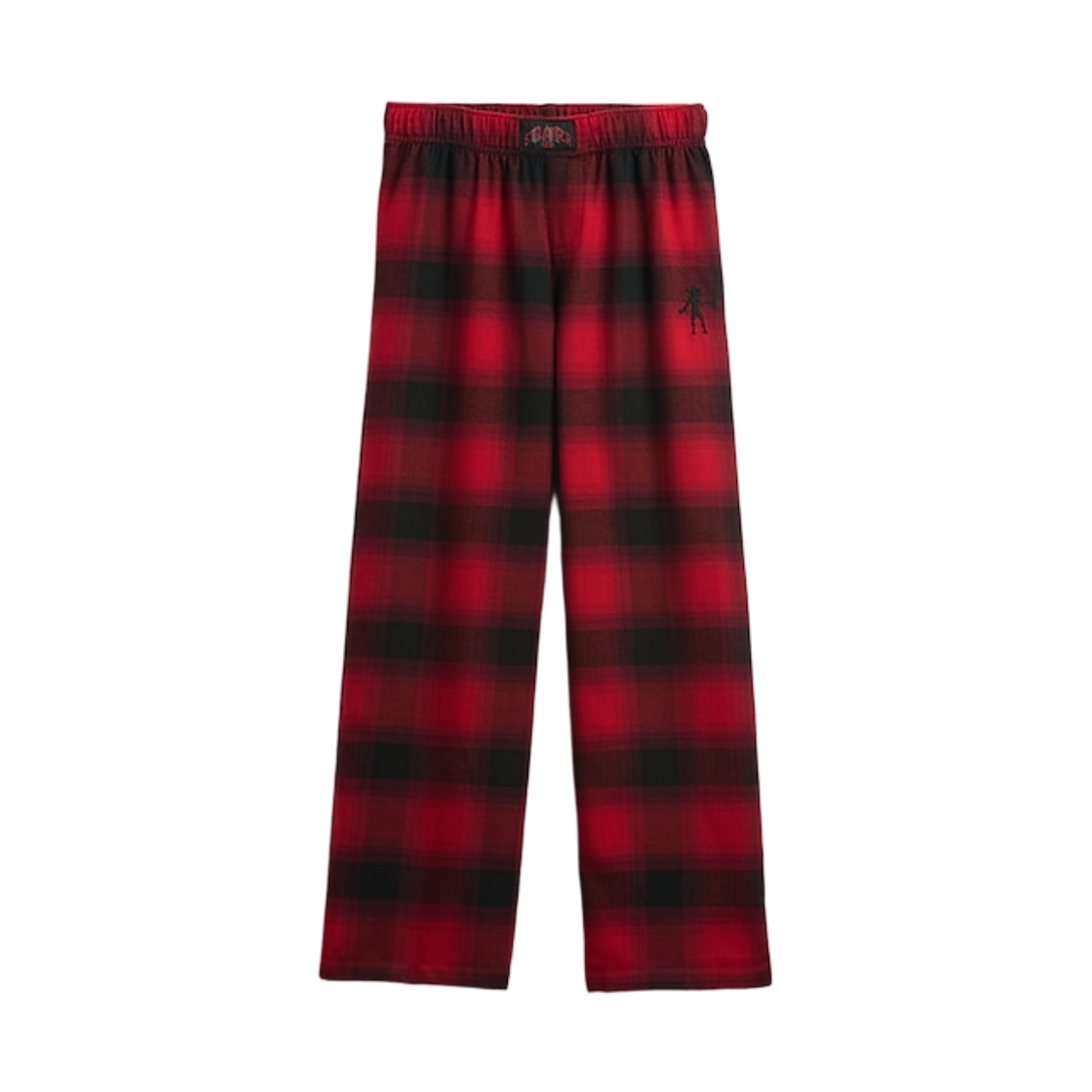 866235 (Kids) Gap x Stranger Things Recycled Flannel PJ Pants Red Plaid