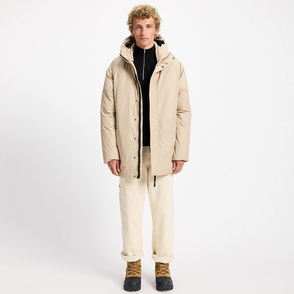 피레넥스 스파크 후디드 파카 인 내추럴 다운 - 스틸트(Pyrenex Spark Hooded Parka In Natural Down - Stilt) - 2