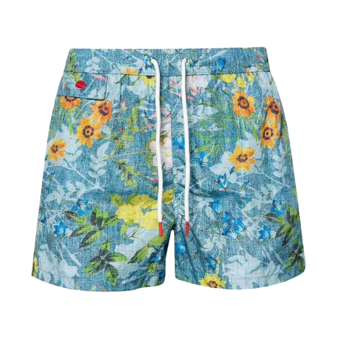 키톤 프린티드 스윔 쇼츠 멀티컬러(Kiton Printed Swim Shorts Multicolour)