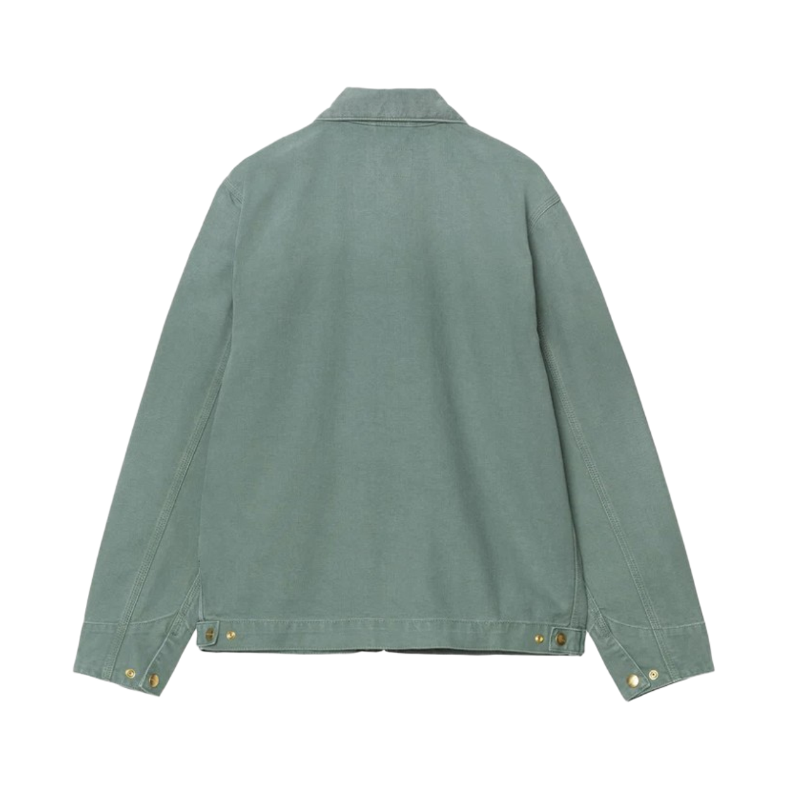 칼하트 WIP 언라인드 디어본 스톤 캔버스 디트로이트 자켓 실버 파인 - 스프링(Carhartt WIP Unlined Dearborn Stone Canvas Detroit Jacket Silver Pine - Spring) - 2