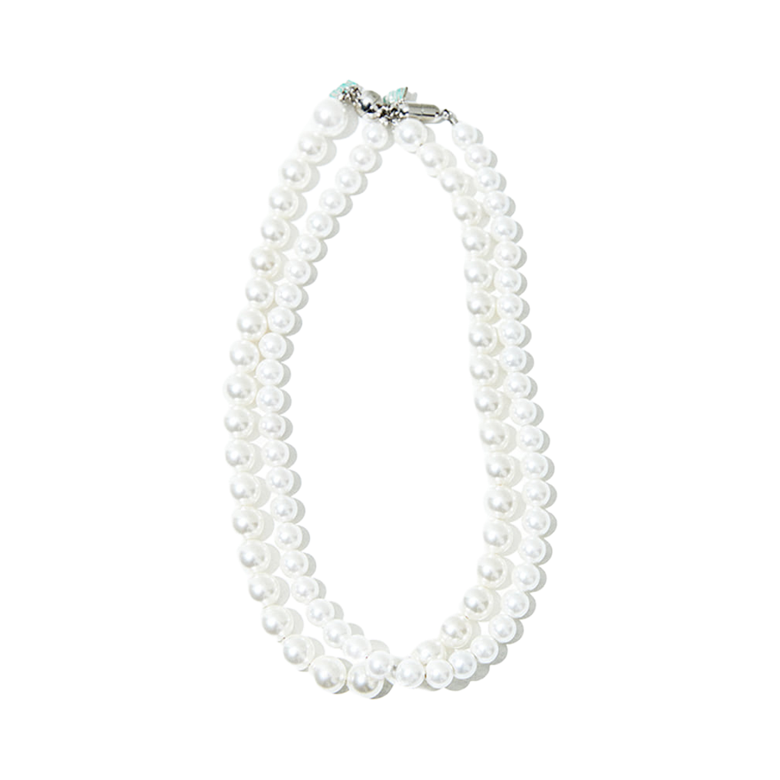 니로 세렌디피티 스와로브스키 오션 펄 네클리스 10미리  #60(NiRO.SERENDiPiTY Swarovski Ocean Pearl Necklace 10mm #60) - 4