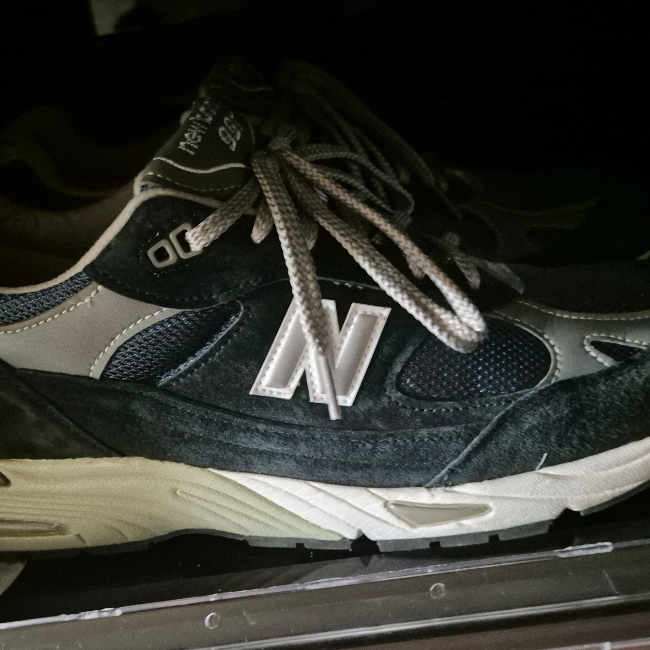 New Balance 991 Made in UK Navy 착용 스타일