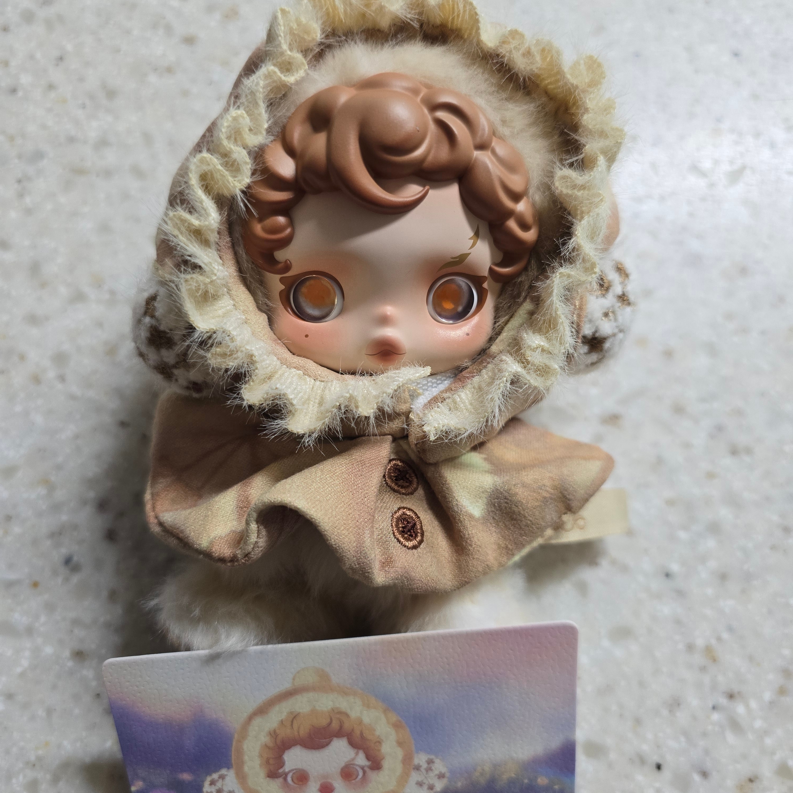 Pop Mart Skullpanda L’Impressionnisme Series Plush Doll Amber (Opened Case) 착용 스타일 - 5