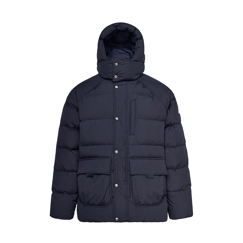 피레넥스 보야저 후디드 다운 자켓 - 딥 잉크(Pyrenex Voyager Hooded Down Jacket - Deep Ink)