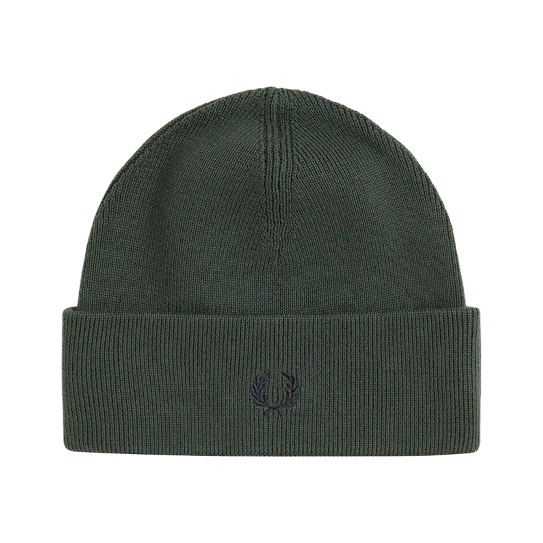 CFPU2538161-Z86 Fred Perry Classic Beanie Court Green Navy