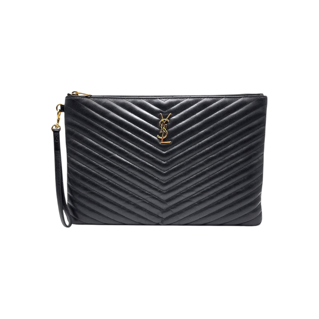 ITIH697IMCJQ Saint Laurent Monogram Large Clutch (440222) L666729