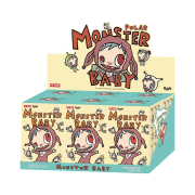 Pop Mart Polar-Monster Baby Collection Series Plush Pendant Ver.1 Sealed Case (6 Blind Boxes)