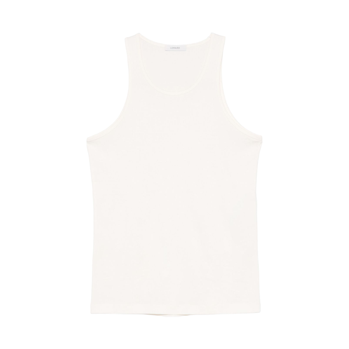 TO1336-LJ1016-048 Lemaire Cotton Tank Top Light Cream