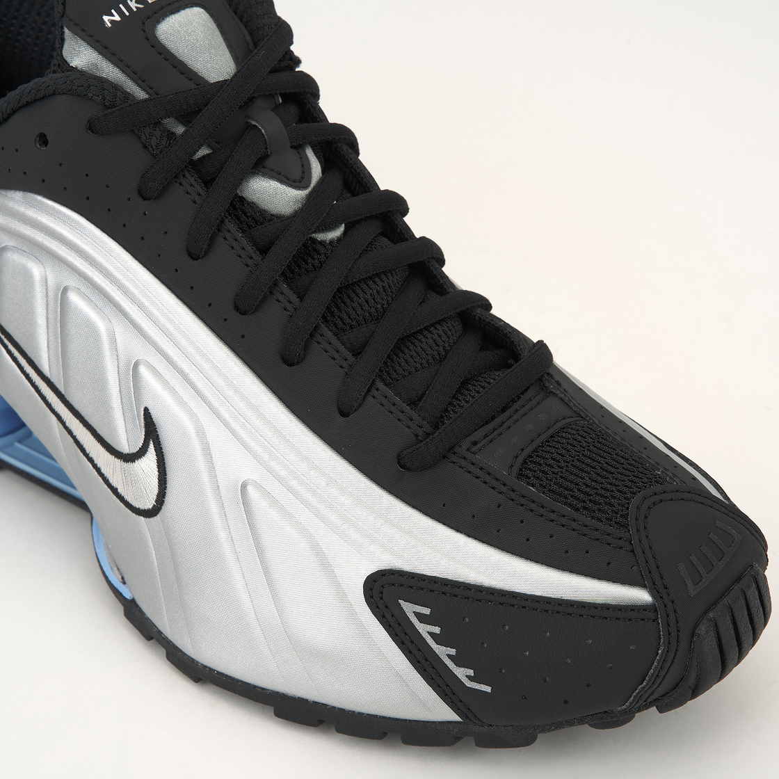 나이키 샥스 R4 메탈릭 실버 블랙(Nike Shox R4 Metallic Silver Black) - 7