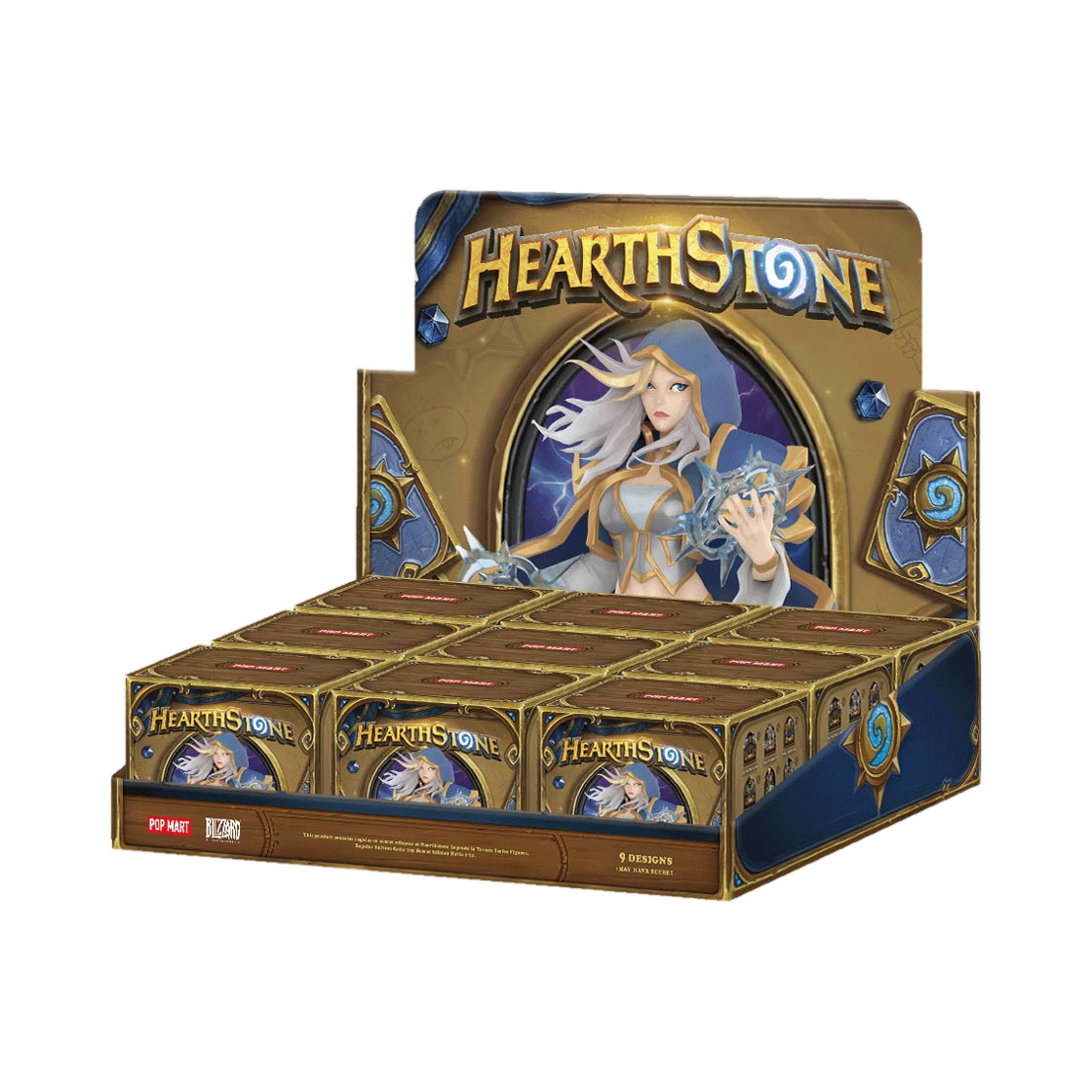 팝마트 하트스톤 레전드 인 태번 시리즈 피규어 미개봉 랜덤박스 (9개입)(Pop Mart Hearthstone Legends In Tavern Series Figures Sealed Case (9 Blind Boxes)) - 1