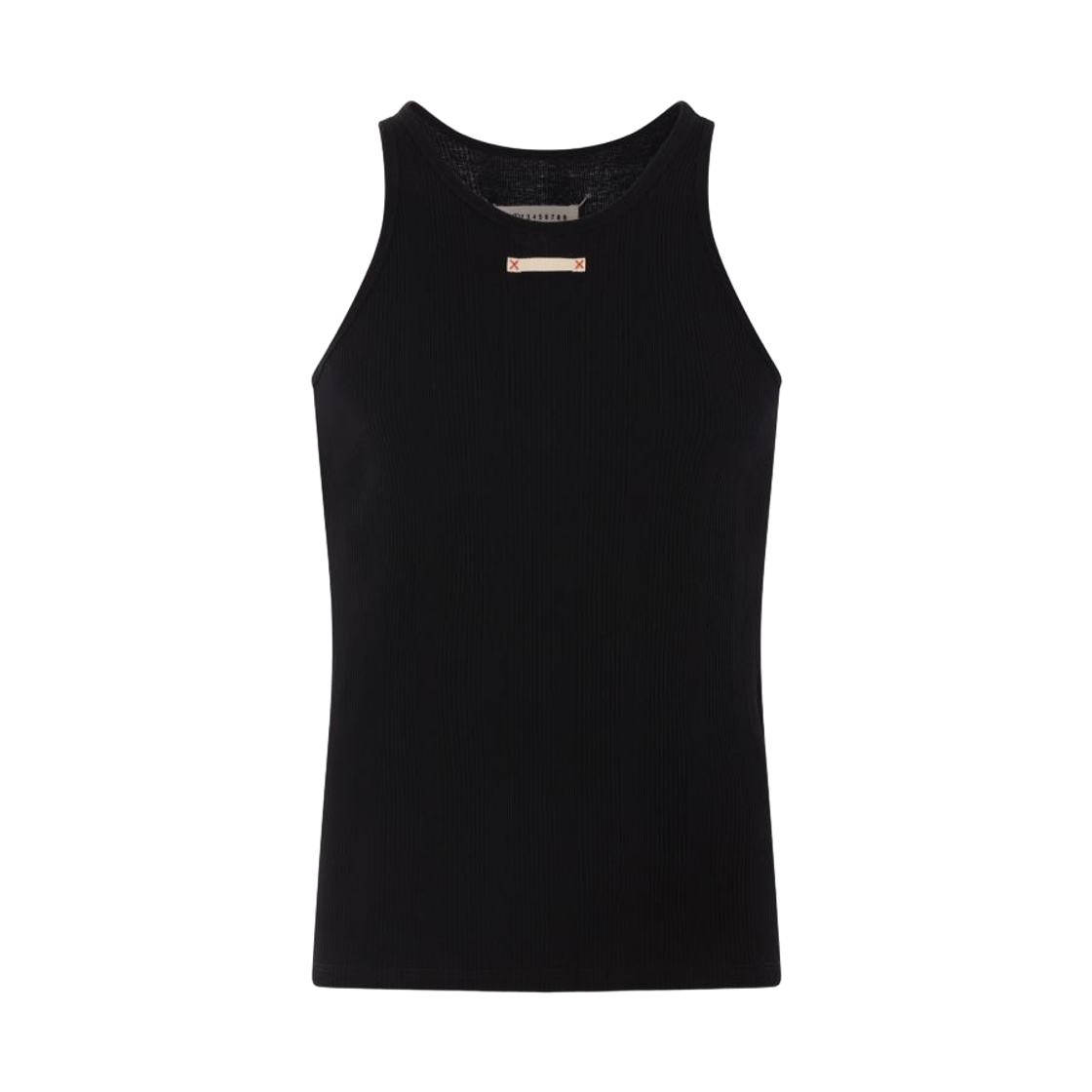 S50NL0049M20060900 Maison Margiela Margiela Ribbed Tank Top Black
