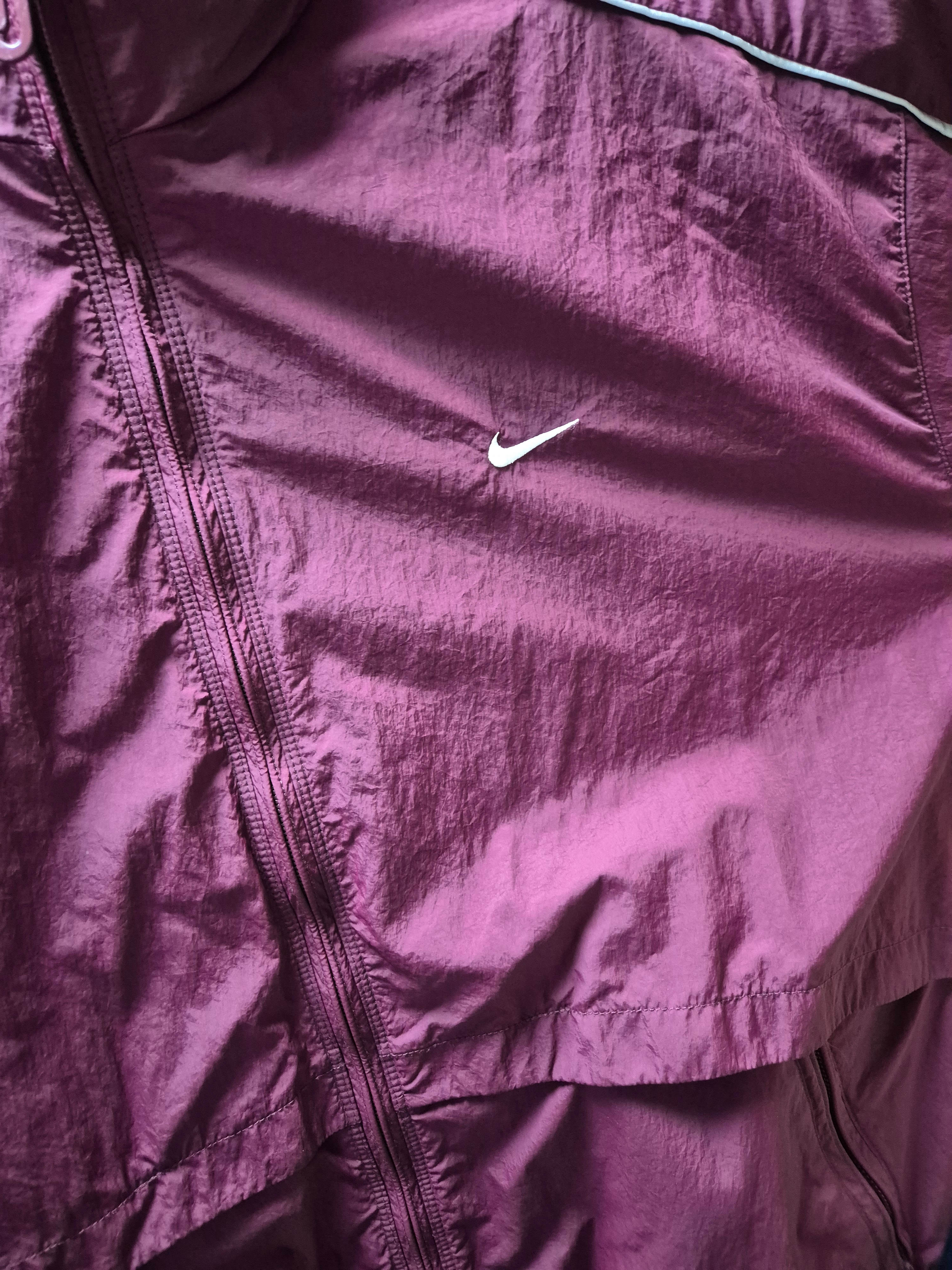 Nike NSW Solo Swoosh Woven Track Jacket Night Maroon - Asia 착용 스타일