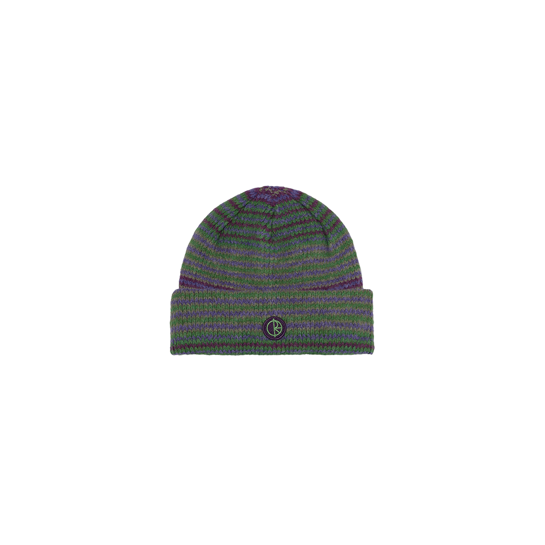 P000BKZM Polar Skate Co. George Beanie Purple Green