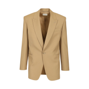 Saint Laurent Tailored Jacket Beige