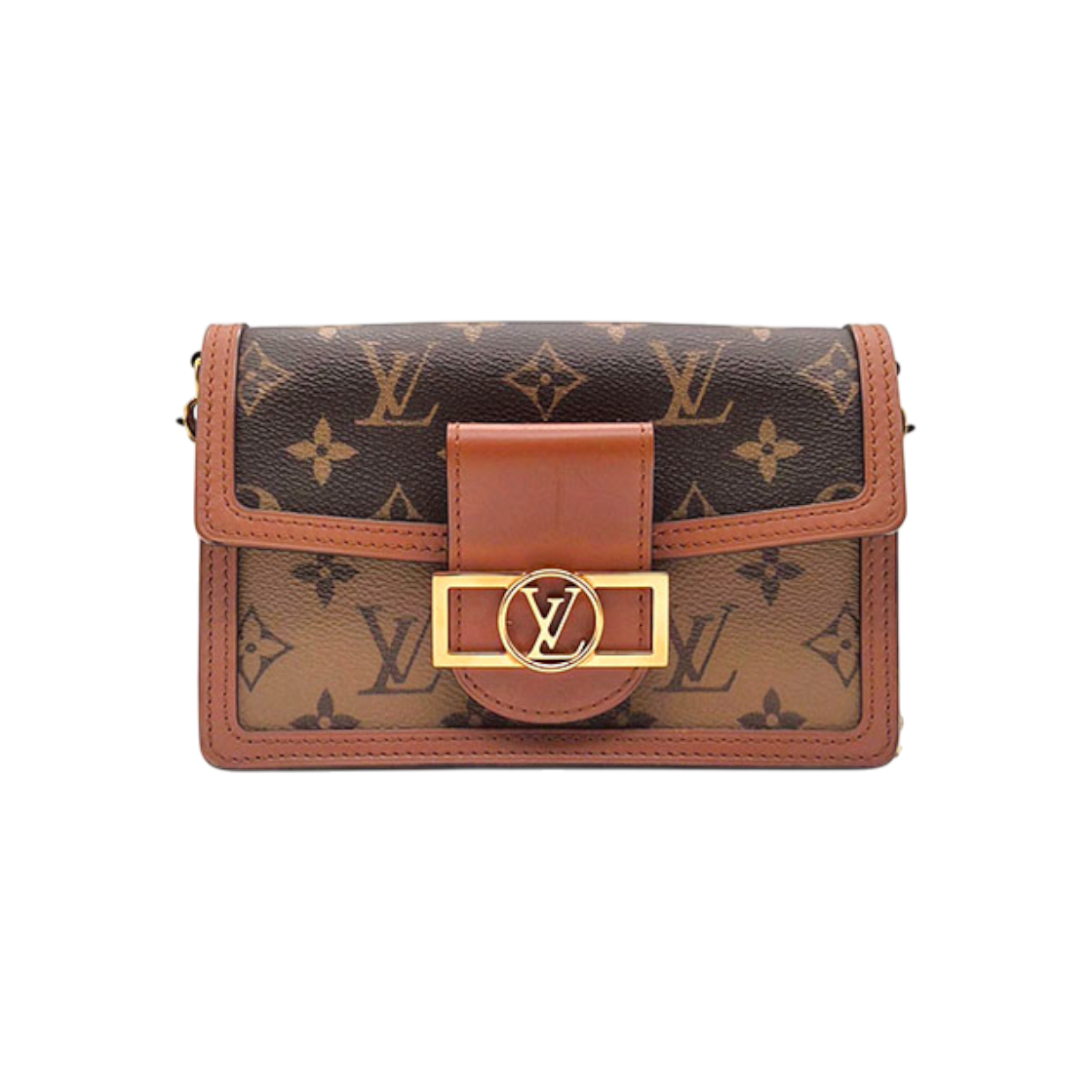 ITS6PHE4R34U Louis Vuitton Dauphine Chain Wallet L220414