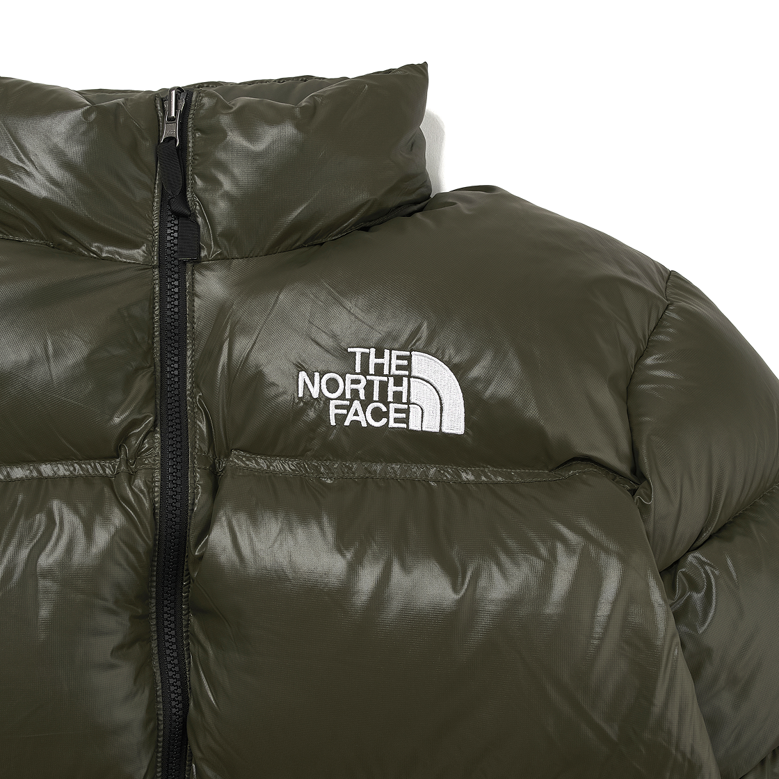 노스페이스 1996 레트로 눕시 다운 자켓 TNF 뉴 토프 그린 샤인(The North Face 1996 Retro Nuptse Down Jacket TNF New Taupe Green Shine) - 4