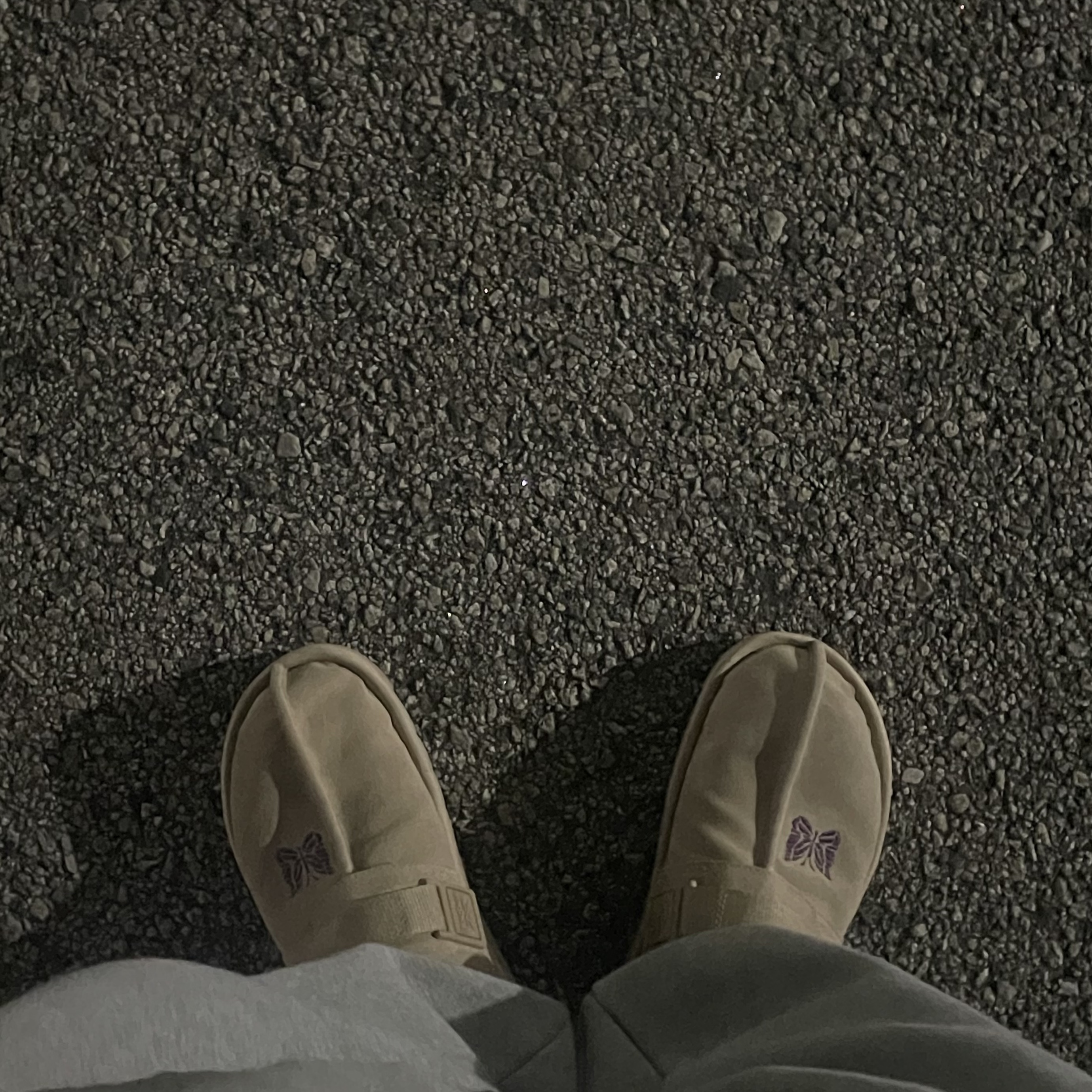 Reebok x Needles Beatnik Beige 착용 스타일