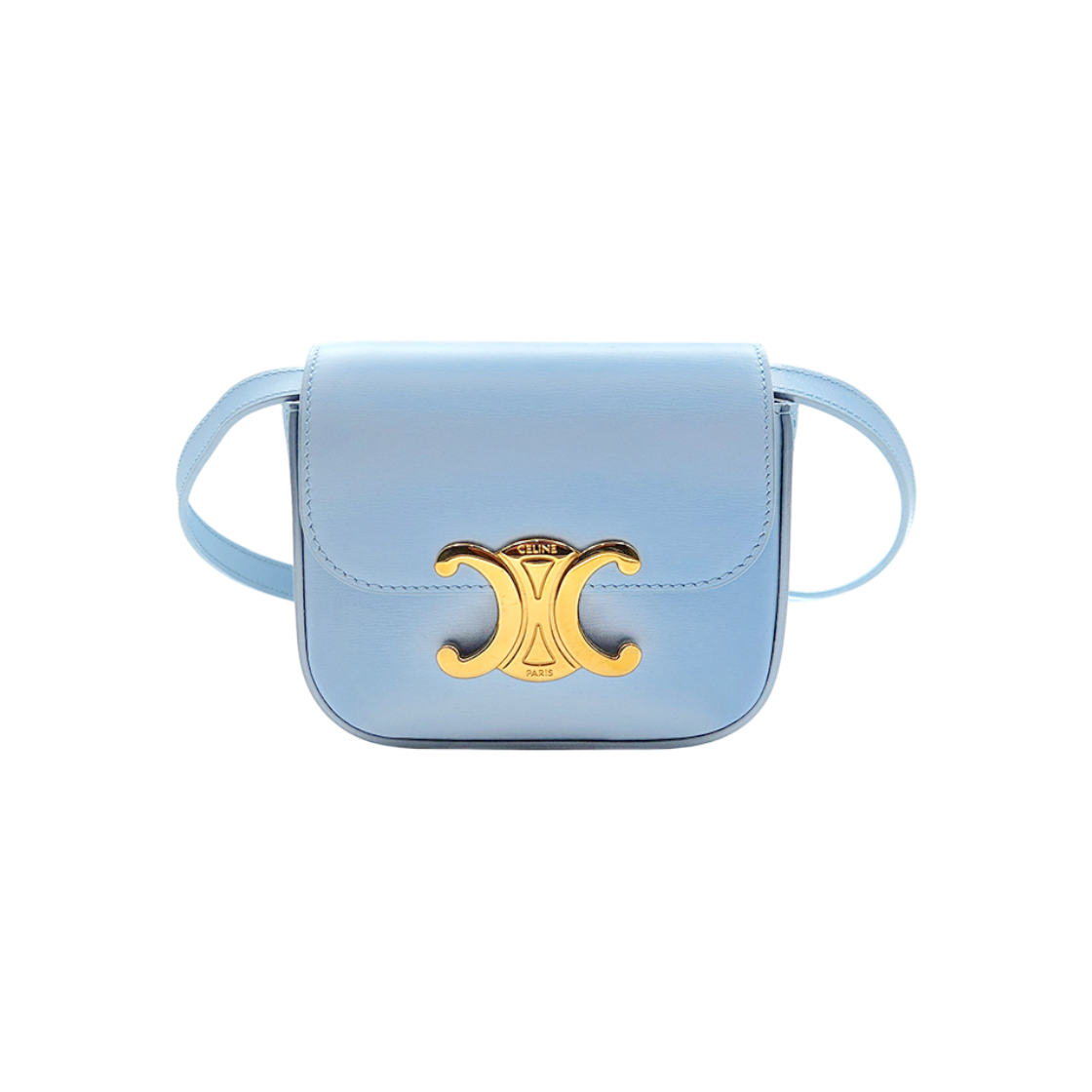 ITUBRLV45KMT Celine Triumph Mini Clutch Crossbody Bag L577518