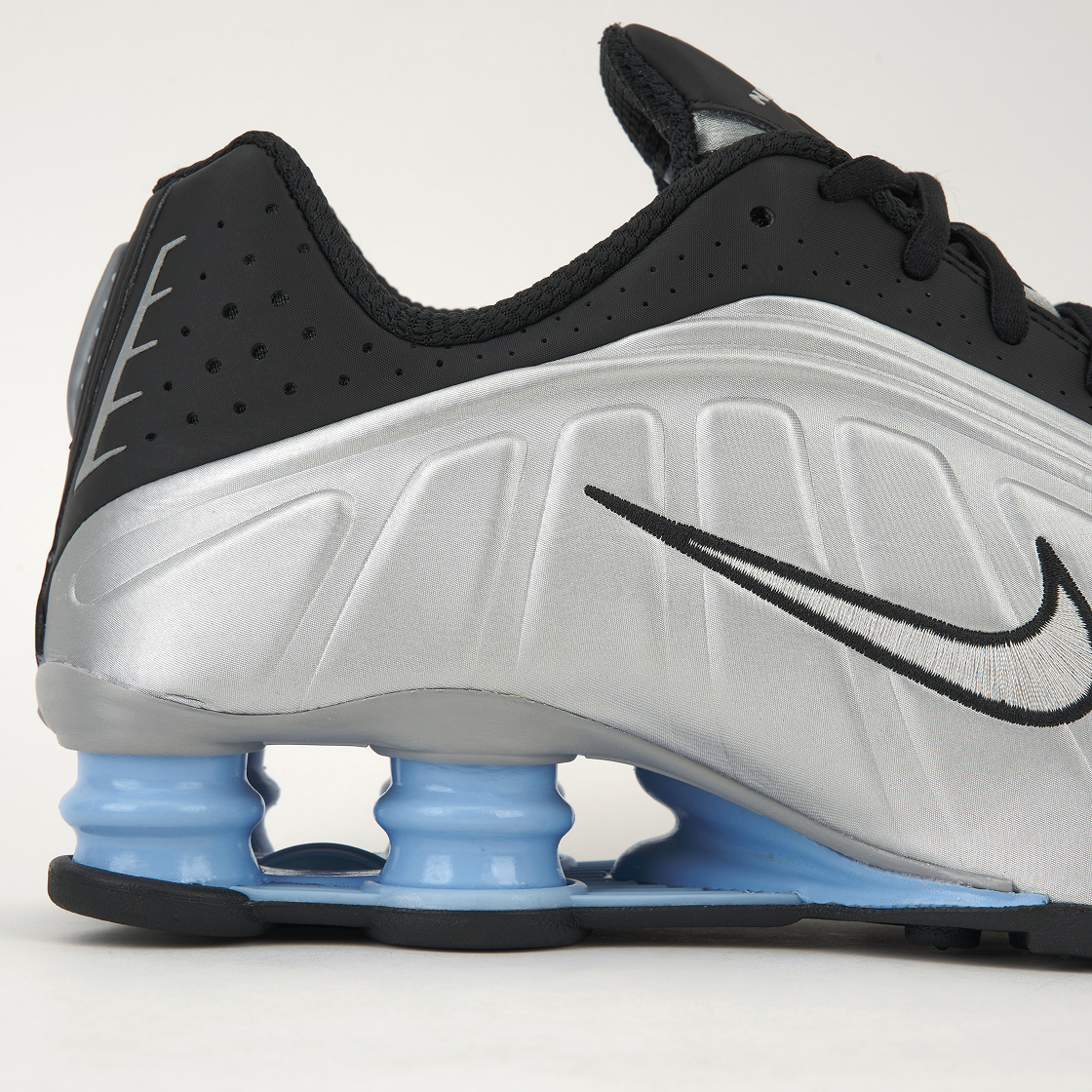 나이키 샥스 R4 메탈릭 실버 블랙(Nike Shox R4 Metallic Silver Black) - 8