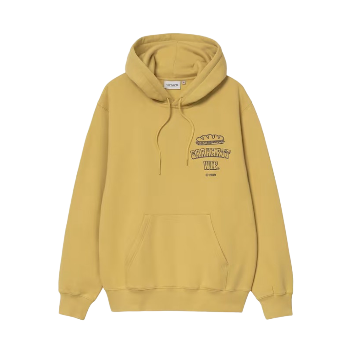 칼하트 WIP 후드 샌드위치 스웨트셔츠 선크레스트 퍼플(Carhartt WIP Hooded Sandwich Sweatshirt Suncrest Purple) - 1