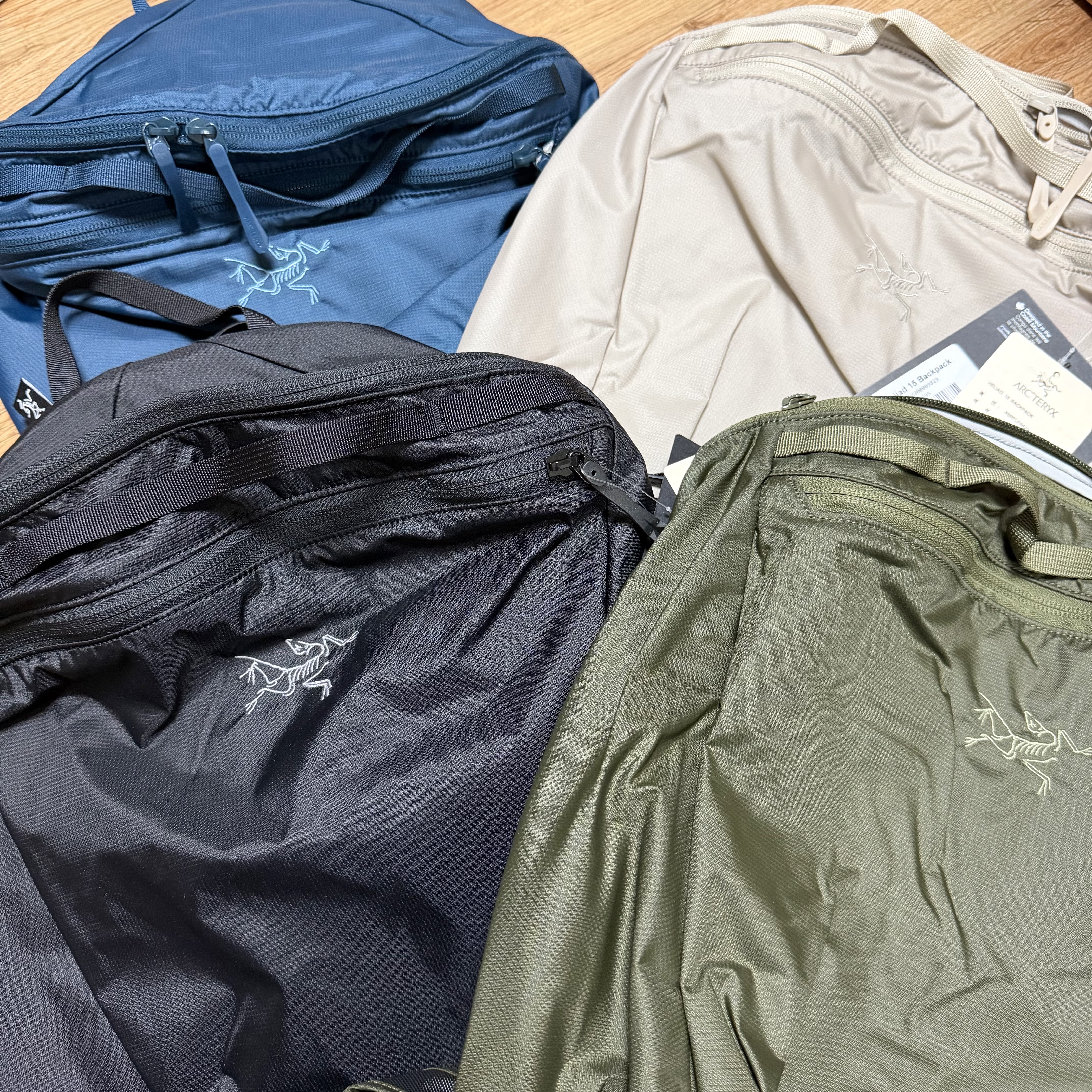 Arc'teryx Heliad 15 Backpack Black, Arc'teryx Heliad 15 Backpack Nightscape 착용 스타일