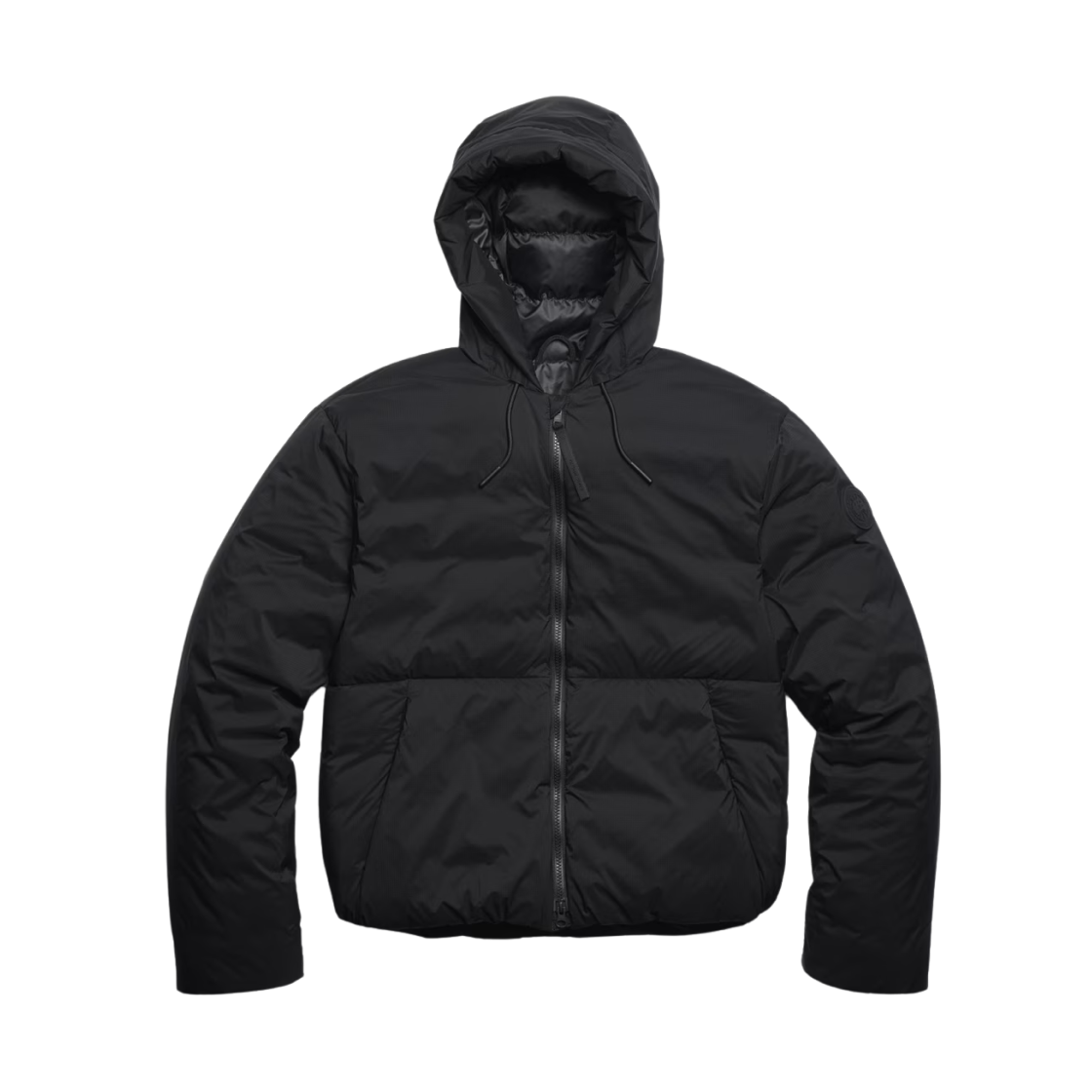 캐나다 구스 롯지 후드 자켓 블랙 라벨 블랙(Canada Goose Lodge Hooded Jacket Black Label Black)