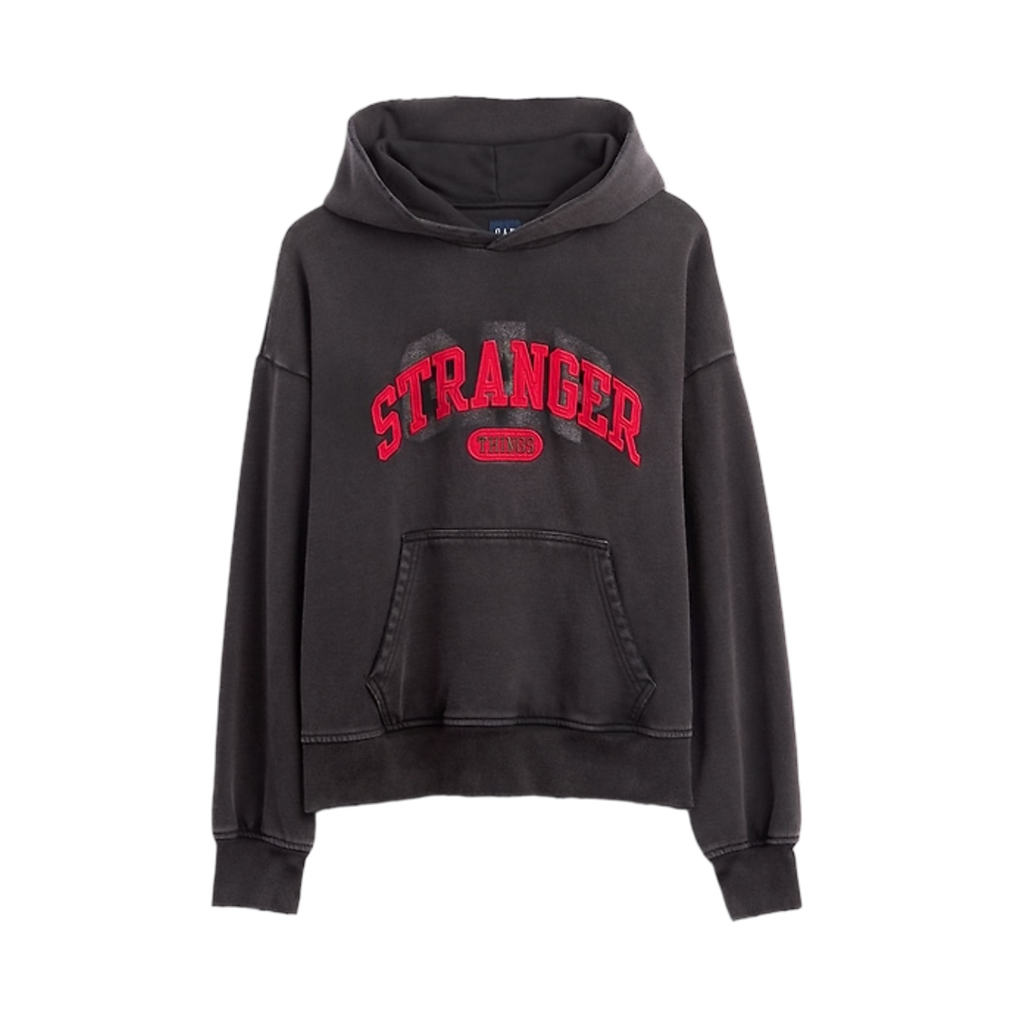 865231 Gap x Stranger Things Heavyweight Hoodie Black