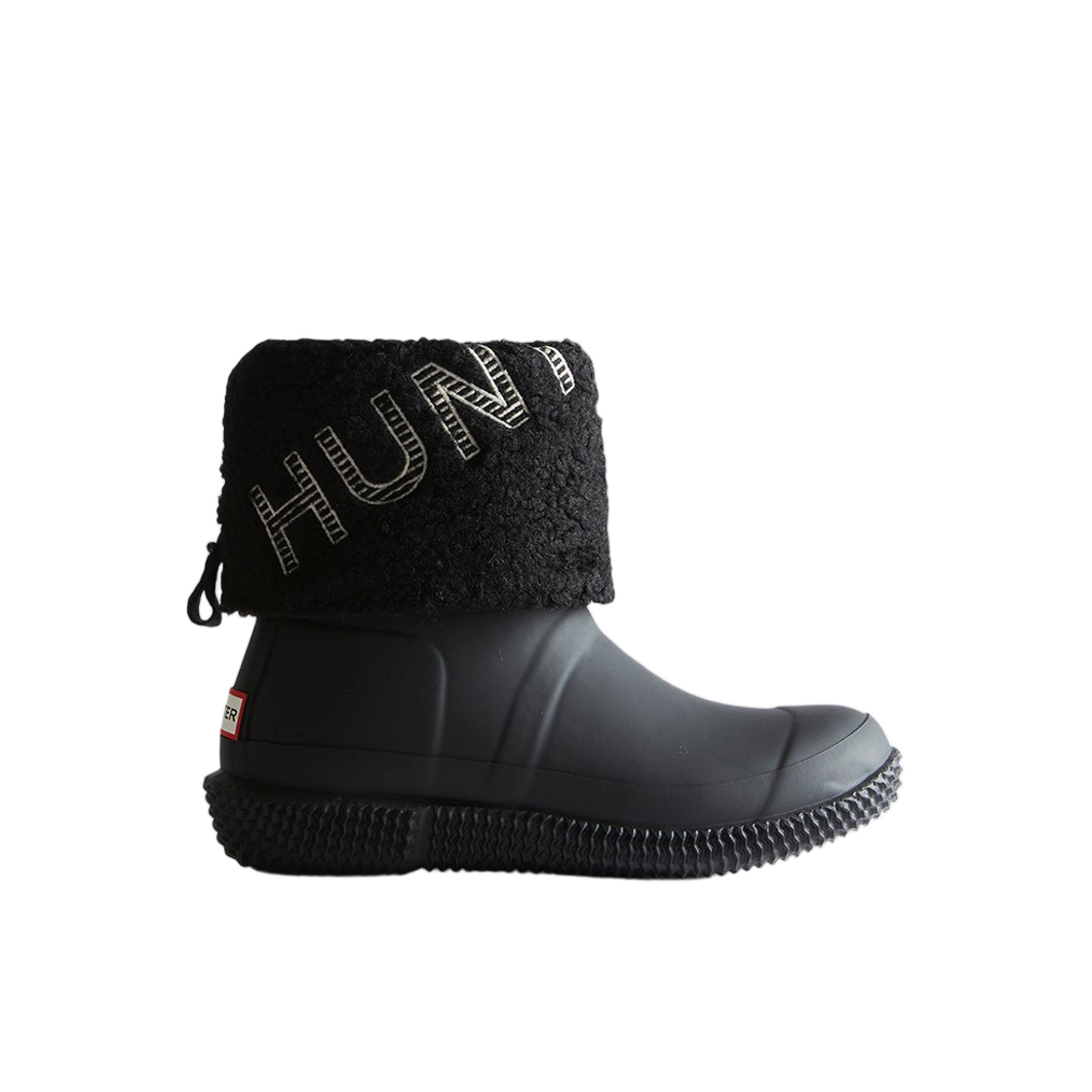 (W) 헌터 아웃 인슐레이티드 헌터 로고 스티치 부츠 블랙 화이트 윌로우((W) Hunter In Out Insulated Hunter Logo Stitch Boots Black White Willow) - 2