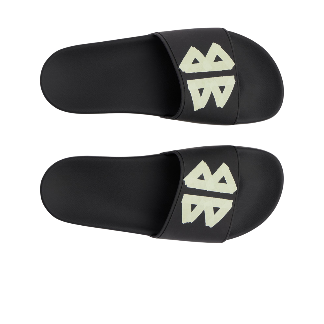 발렌시아가 풀 슬라이드 샌들 블랙 옐로우(Balenciaga Pool Slide Sandal Black Yellow) - 2