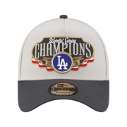 New Era MLB 25 World Series Champion LA Dodgers A-Frame 9Forty Ball Cap Stone