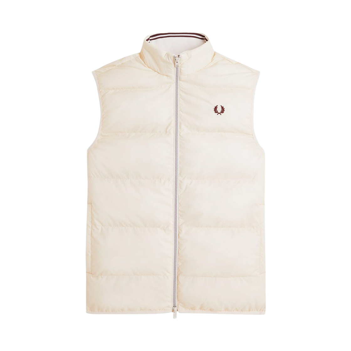 AFPM2538522-560 Fred Perry Insulated Vest Ecru