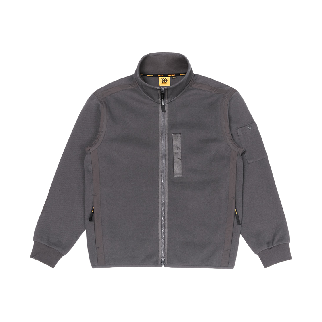 윌비 랩 유틸리티 스탠딩 카라 집업 자켓 그레이(WILLBE LAB Utility Standing Collar Zip-Up Jacket GRAY)