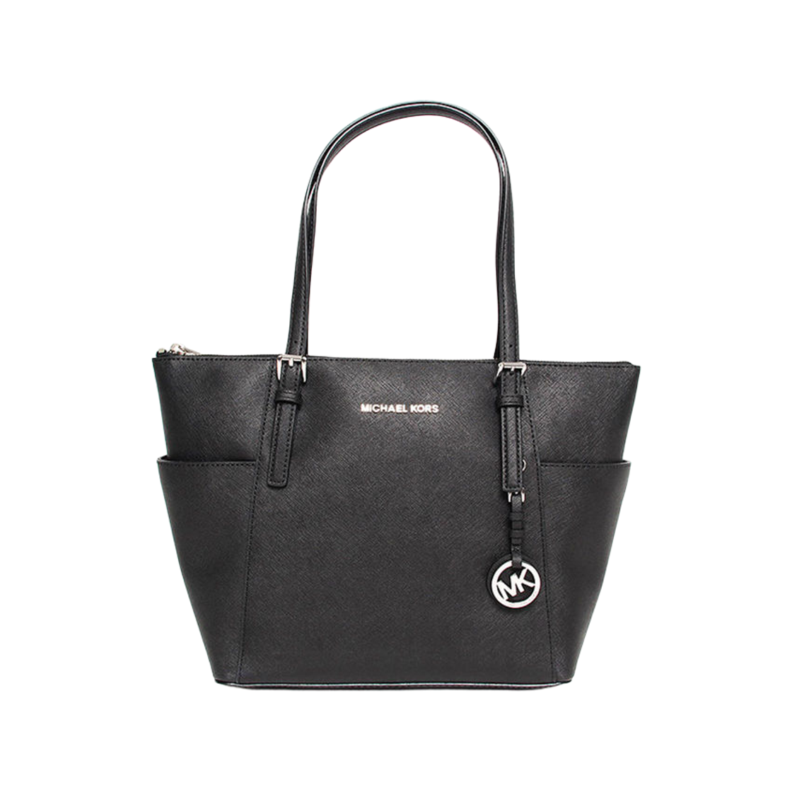 30F2STTT8L001 Michael Kors Jet Set Shoulder Bag Black