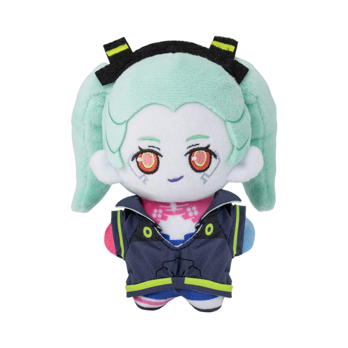 팝마트 사이버펑크: 엣지러너 플러시 돌 펜던트 레베카(Pop Mart Cyberpunk: Edgerunners Plush Doll Pendant Rebecca)