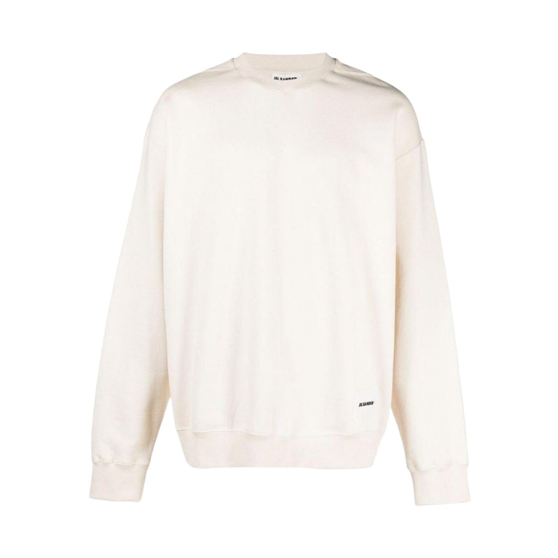 J47GU0104-J20010-279 Jil Sander Logo Sweatshirt Beige