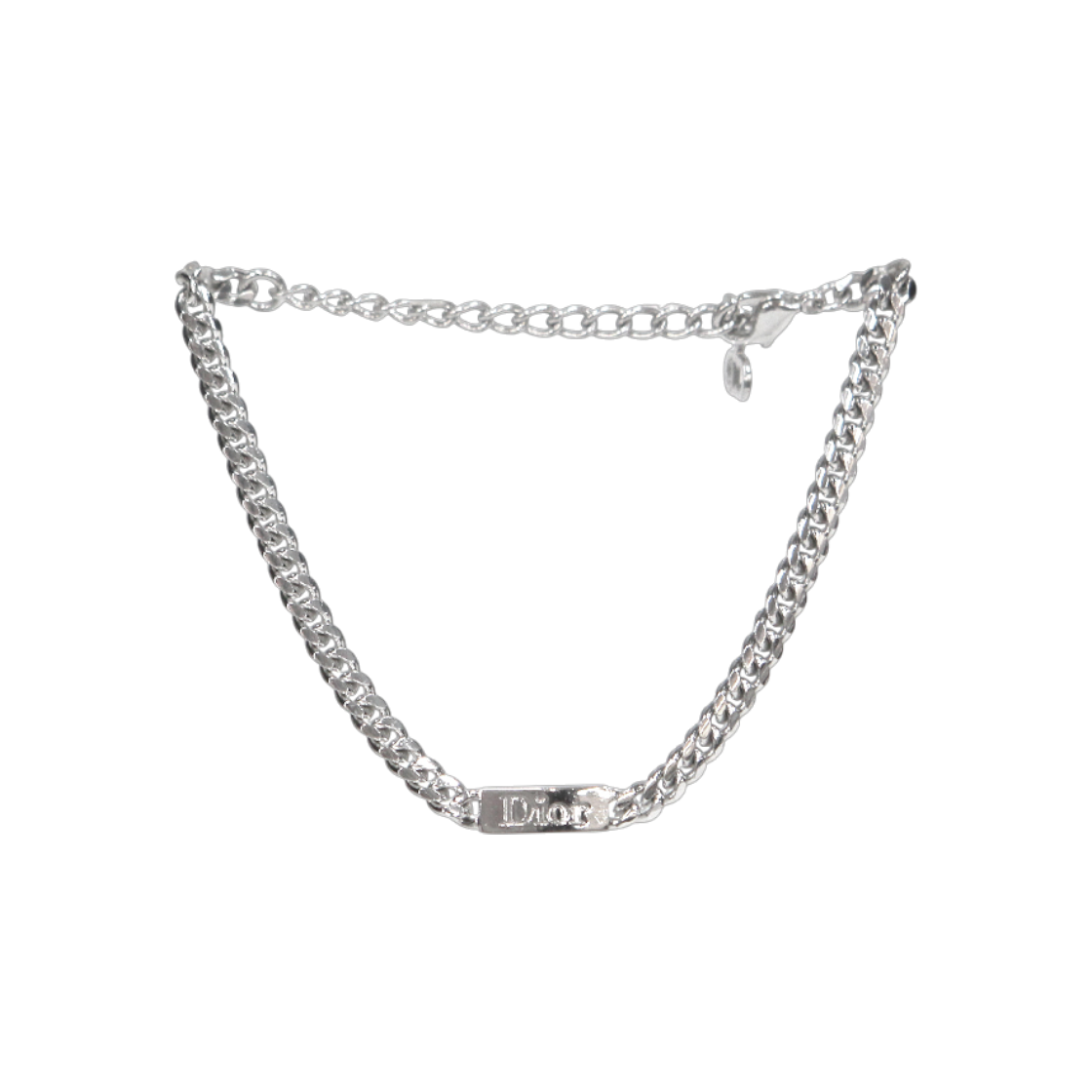 ITFNBQ9NNEON Dior Silver Plate Bracelet A-B41641