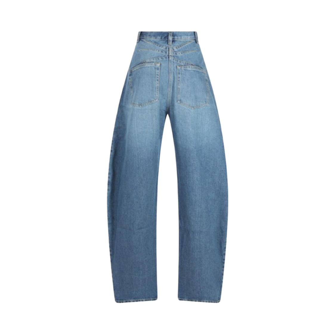 (W) 알라이아 데님 라운드 진 블루 빈티지((W) Alaia Denim Round Jeans Bleu Vintage) - 2