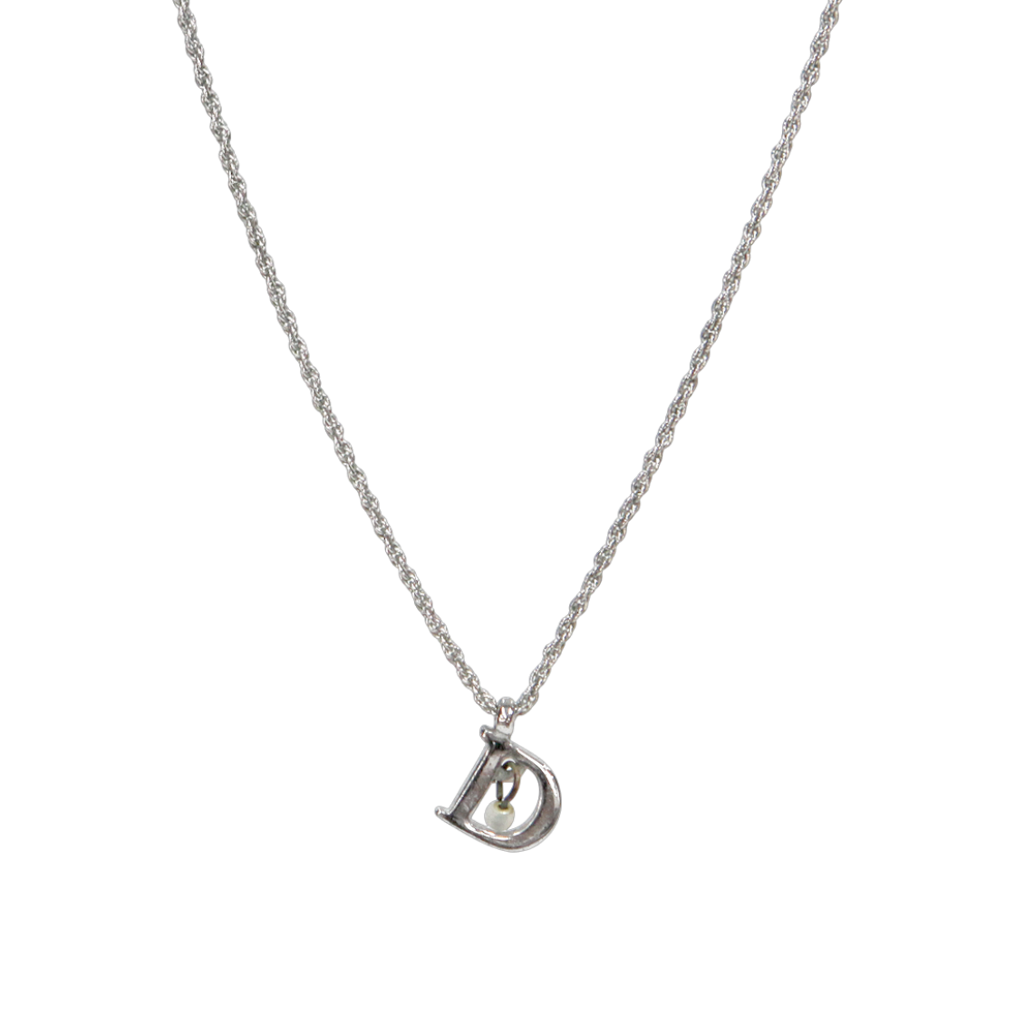 ITK6FNPVMCEV Dior D-Biz Silver Necklace A-B38898