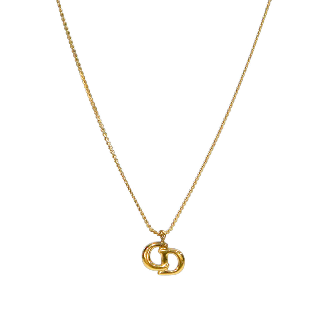 ITQ5J4SVTJ3D Dior CD Gold Necklace A-B42192