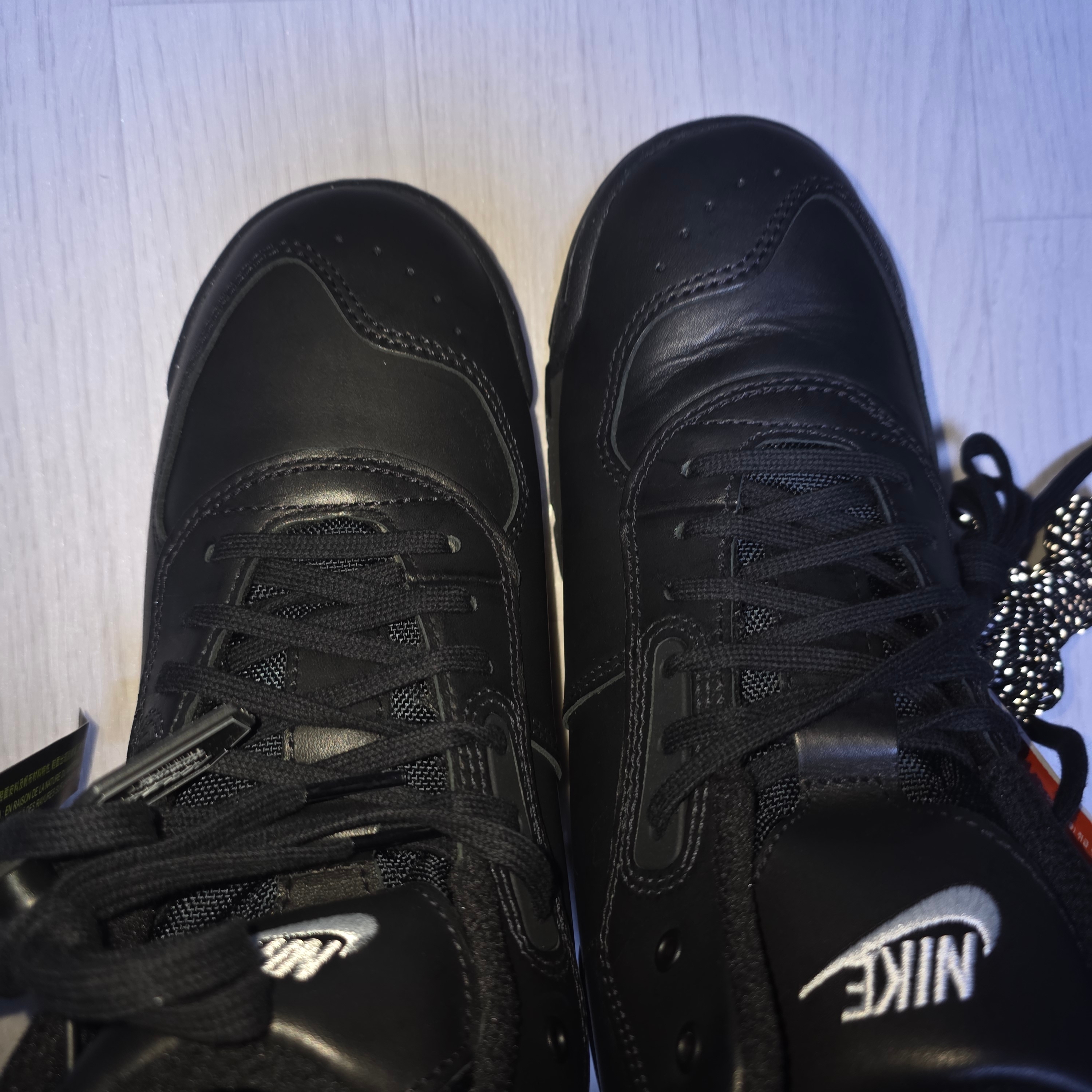 Nike x Stussy Air Baltoro Black and White 착용 스타일