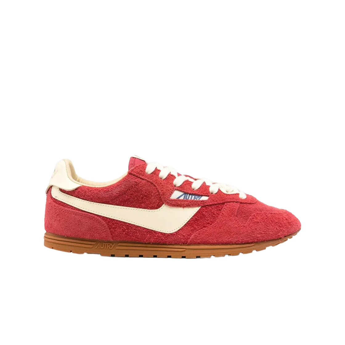 오트리 윈드스핀 스웨이드 스니커즈 레드 루타바가(Autry Windspin Suede Sneakers Red Rutabaga) - 1