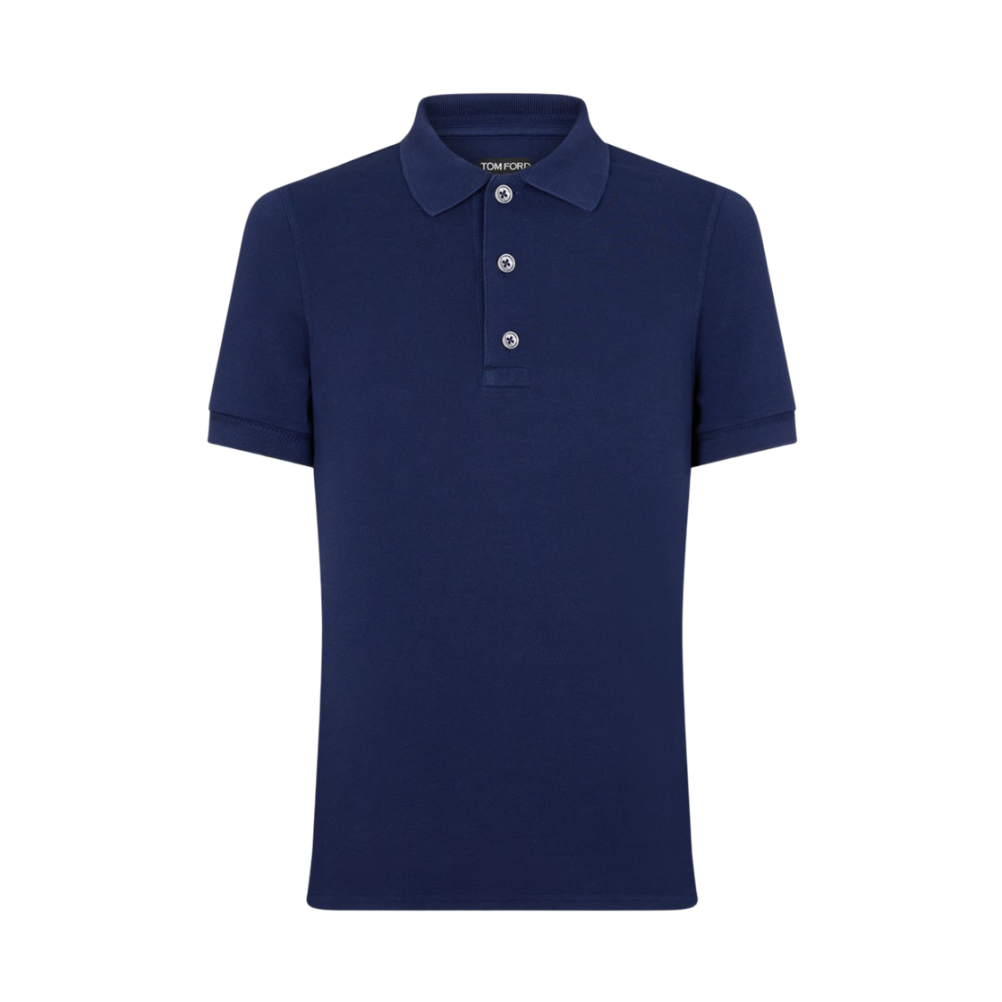 JPS011-JMT013-HB905 Tom Ford Piquet Polo Bright Navy