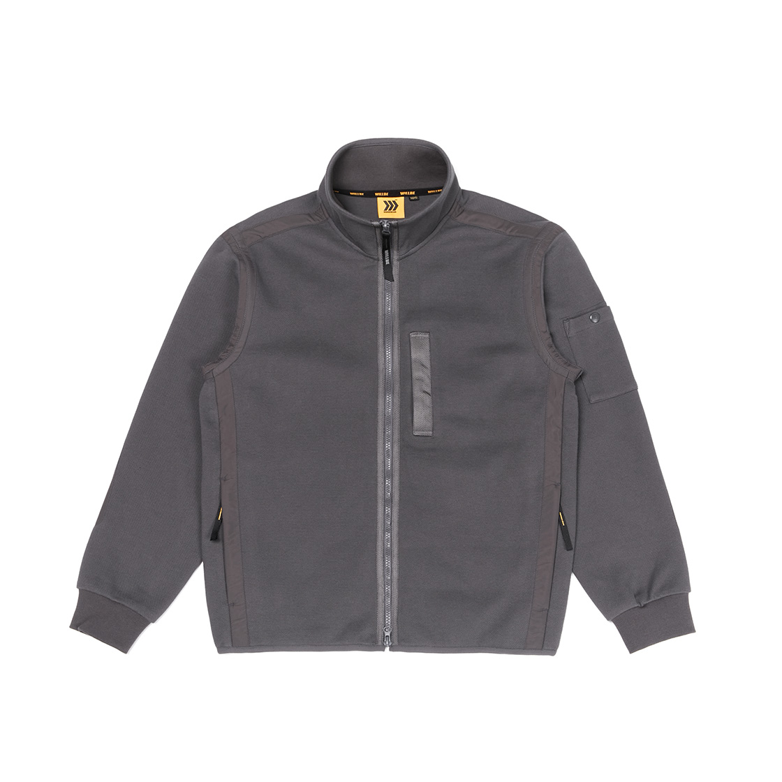 윌비 랩 유틸리티 스탠딩 카라 집업 자켓 그레이(WILLBE LAB Utility Standing Collar Zip-Up Jacket GRAY) - 2