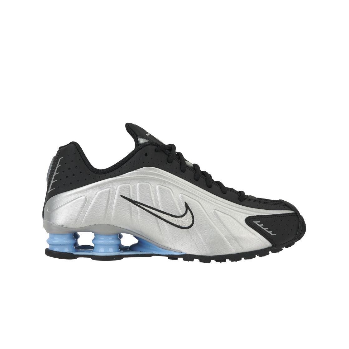나이키 샥스 R4 메탈릭 실버 블랙(Nike Shox R4 Metallic Silver Black)