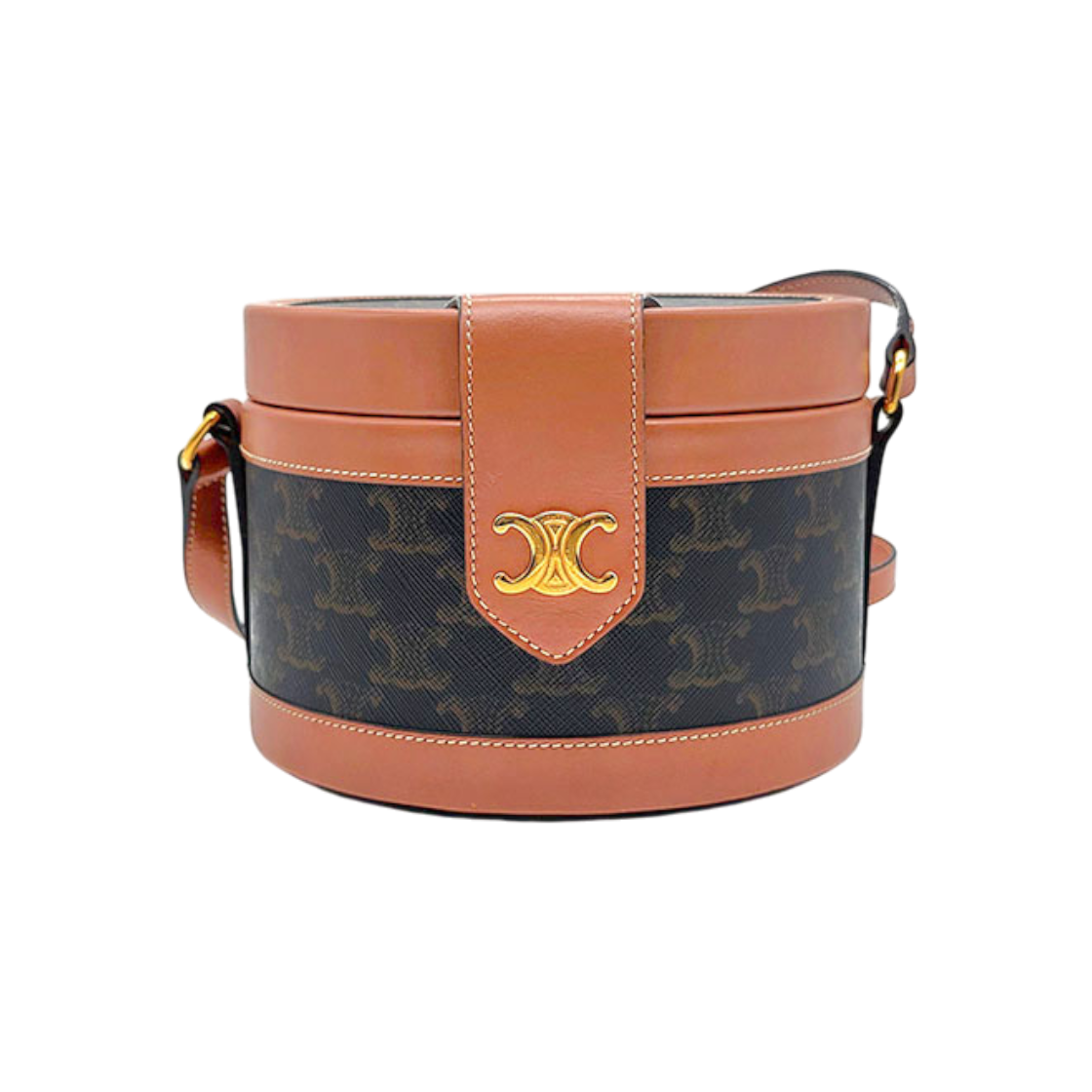 ITJD6BI4UJ5U Celine Triomphe Tambour Medium Shoulder Bag