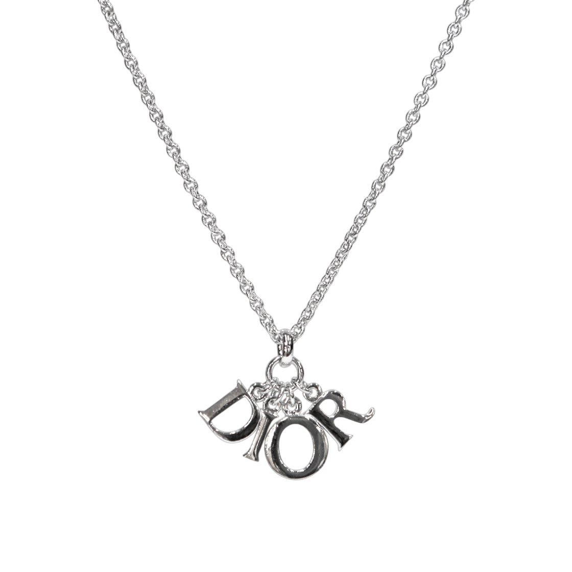 ITU755W62P7B Dior Revolution Silver Necklace A-B41476