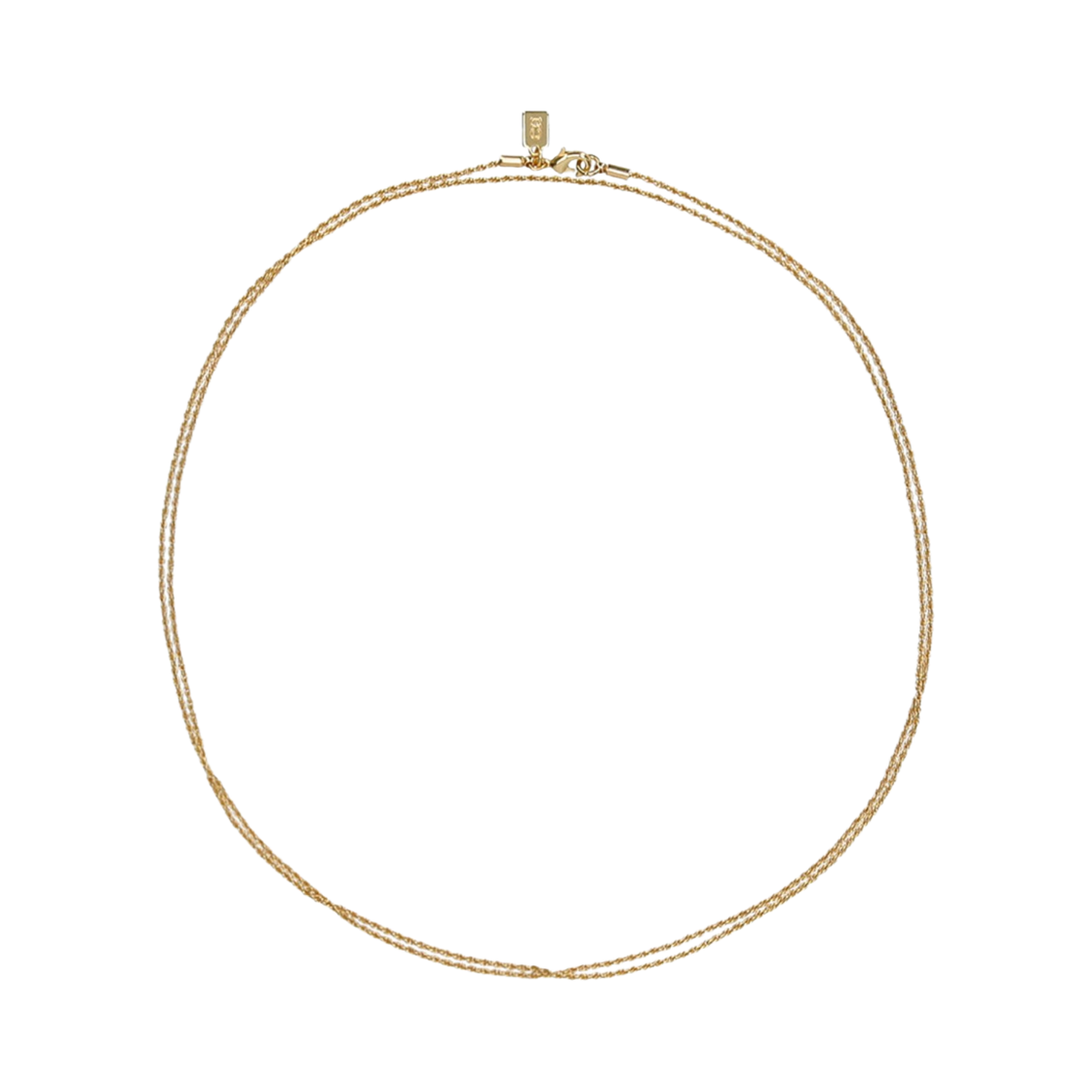 크리스탈 헤이즈 더블 로프 체인 골드(Crystal Haze Double Rope Chain Gold) - 1